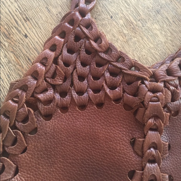 COPY - Lucky Brand braided Leather Bag - Picture 2 of 10